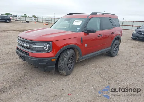 2022 Ford Bronco Sport Big Bend z USA, uszkodzony, nr VIN 3FMCR9B62NRE16465